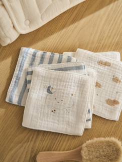Linge de maison et décoration-Linge de bain-Serviette de bain-Lot de 6 lingettes lavables