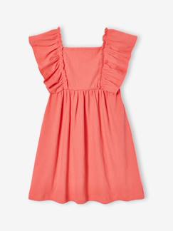 Mädchen-Kleid Mädchen mit Flügelärmeln