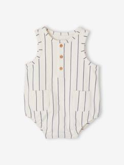 Baby-Latzhose, Overall-Kurzoverall ärmellos Jungen Baby