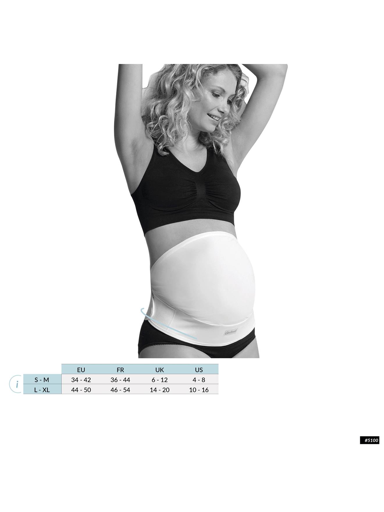CARRIWELL™ Schwangerschaft-Stützgürtel - schwarz, Umstandsmode