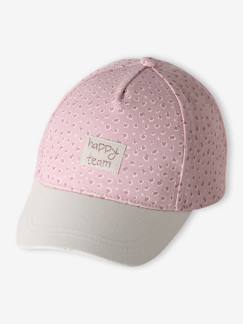 Casquette bébé fille coton