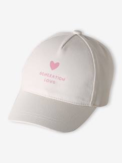 Casquette bébé fille "Génération love"