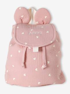 Bébé-Accessoires-Sac à dos personnalisable en gaze de coton animation oreilles