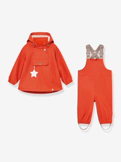 Mädchen-Mantel, Jacke-Regenjacke, Trenchcoat-Regen-Set Baby MATWAINIS MINI A TURE