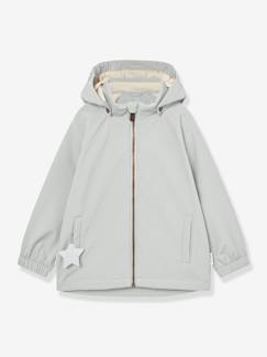 Junge-Mantel, Jacke-Jacke-Softshelljacke mit Kapuze Baby MATADEN MINI A TURE wind- und wasserabweisend