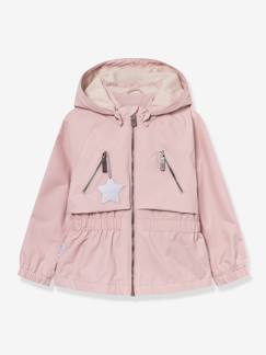 Mädchen-Mantel, Jacke-Wasserdichte Mädchen Übergangsjacke mit Fleecefutter MATALGEA MINI A TURE