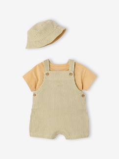 Bébé-Ensemble bébé garçon salopette et bob