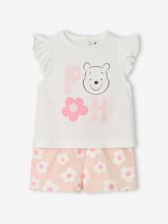 Bébé-T-shirt, sous-pull-Ensemble bébé fille Winnie fleurs
