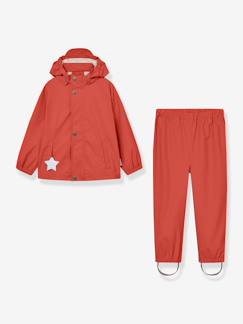 Mädchen-Mantel, Jacke-Regenjacke, Trenchcoat-Regen-Set mit Jacke und Hose Kinder MATREINAR MINI A TURE