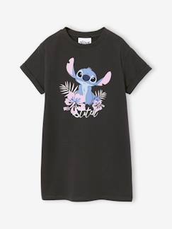 Fille-Robe-Robe manches courtes Lilo & Stitch