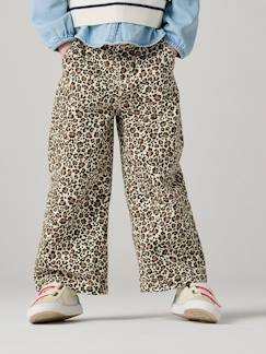 Fille-Pantalon fille large imprimé 