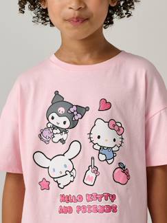 Mädchen-Kinder T-Shirt Glitzereffekt HELLO KITTY