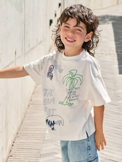 Garçon-T-shirt, polo, sous-pull-T-shirt-T-shirt manches courtes surf