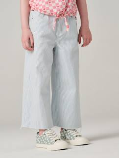 Fille-Pantacourt fille coton
