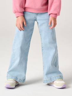 Fille-Pantalon-Jean tregging fille large 