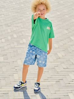 Junge-Shorts-Jungen Jeans-Shorts mit Schlupfbund Oeko-Tex