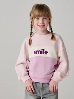 Mädchen-Sweatshirt im Colorblock-Style Mädchen