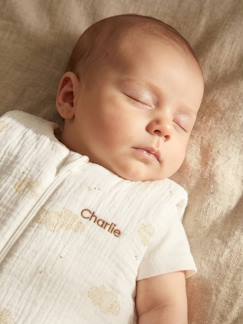 Bettwäsche & Dekoration-Baby-Bettwäsche-Schlafsack-Ärmelloser Baby Schlafsack mit Recycling-Polyester IN DEN WOLKEN TOG 2,5, personalisierbar