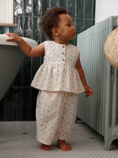 Bébé-Ensemble-Ensemble top pantalon large bébé