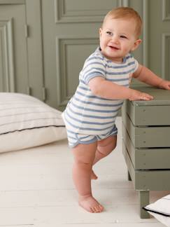 Baby-Set-Baby-Set aus Frottee: T-Shirt & Shorts