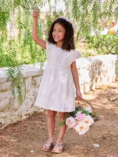 Fille-Robe-Robe patineuse volantée