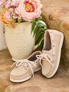 Chaussures-Chaussures garçon 23-38-Chaussures basses-Chaussures bateau enfant garçon cuir