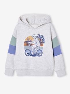 Sweat capuche imprimé