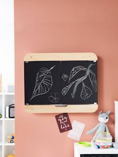 Spielzeug-Kunstaktivität-Leinwand und Malerei-Wandtafel, drei Flügel, Kreide/Whiteboard