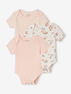 Bébé-Body-Lot 3 bodies bébé manches courtes