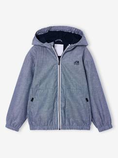 Garçon-Coupe-vent garçon capuche zippé