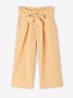 Mädchen-Hose-Mädchen Paperbag-Hose, 7/8