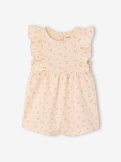Bébé-Combishort bébé fille manches volantées