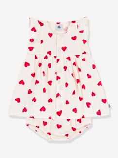 Bébé-Robe, jupe-Robe et bloomer bébé volantée coton