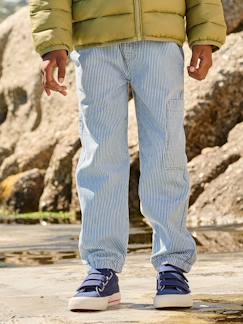 Garçon-Pantalon denim garçon battle coton