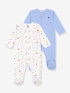 2er-Pack Baby Schlafanzüge aus Baumwolle PETIT BATEAU
