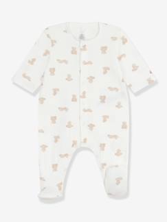 Bedruckter Baby Schlafanzug, Öffnung vorne PETIT BATEAU