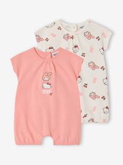 Baby-Body-2er-Pack Baby Bodys mit Kirschmotiven HELLO KITTY