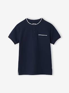 Garçon-Polo garçon col Mao 