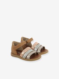 Chaussures-Chaussures bébé 17-26-Marche fille 19-26-Sandales fille Berlingot