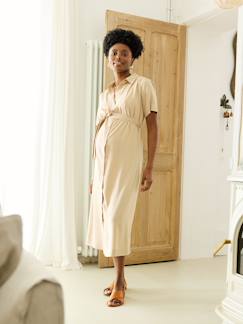 Robe allaitement mi-mollet