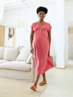 Robe longue grossesse et allaitement