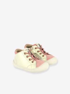 Chaussures-Chaussures bébé 17-26-Marche fille 19-26-Botillons à zip Berlingot 