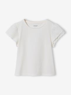 Fille-T-shirt, sous-pull-T-shirt-T-shirt manches courtes fille 