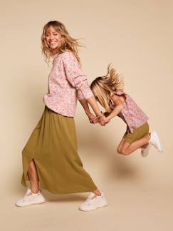 Jupe femme gaze de coton Capsule mère-fille