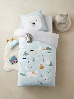 Bettwäsche & Dekoration-Kinder-Bettwäsche-Set aus Bett- und Kissenbezug „Berge“
