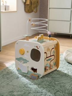 Cube multi-activités en bois FSC®
