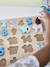 Puzzle des chiffres en bois FSC® multicolore 