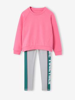 Mädchen-Set aus Sweatshirt und Leggings für Mädchen