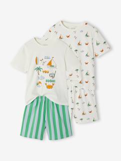 Garçon-Pyjama, surpyjama-Lot 2 pyjashorts 