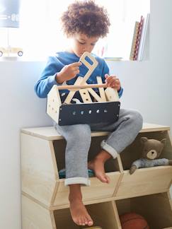 Spielzeug-Nachahmungsspiele-Spiel-Werkzeugkasten für Kinder, FSC® Holz